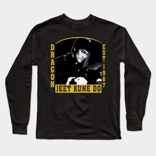 Bruce Dragon Legend Movie Bruce Jeet Kune Do Long Sleeve T-Shirt